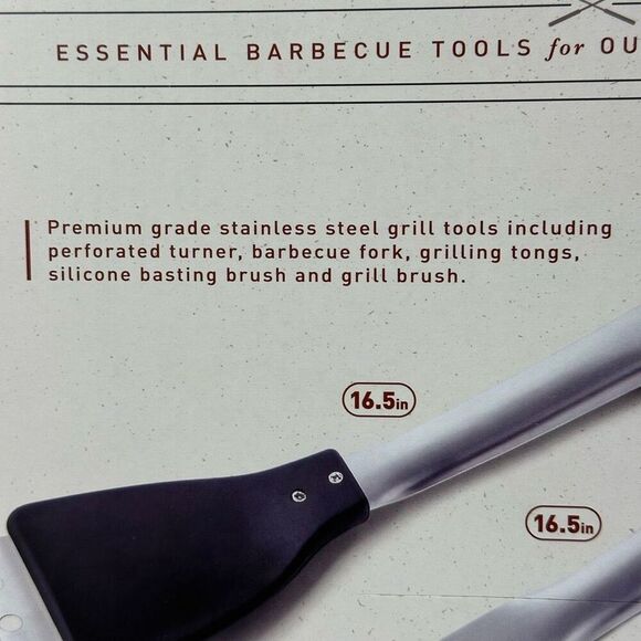 Parini 5-Piece Grill Tool Set - Picture 10 of 14